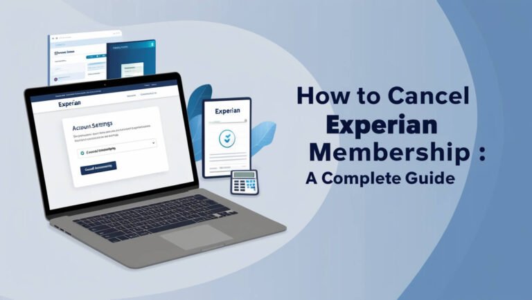 How to Cancel Experian Membership