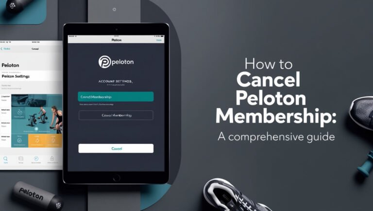 How to Cancel Peloton Membership