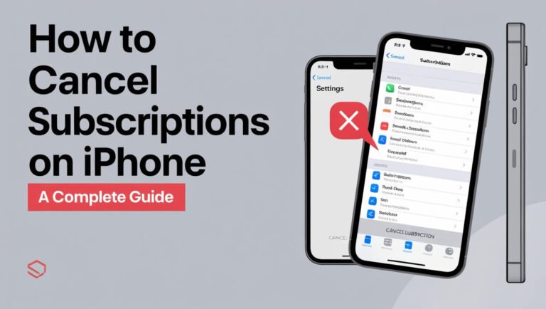 How to Cancel Subscriptions on iPhone