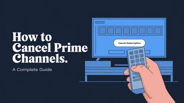 How to Cancel Prime Channels