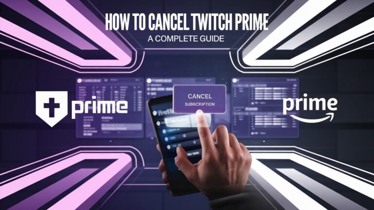 How to Cancel Twitch Prime