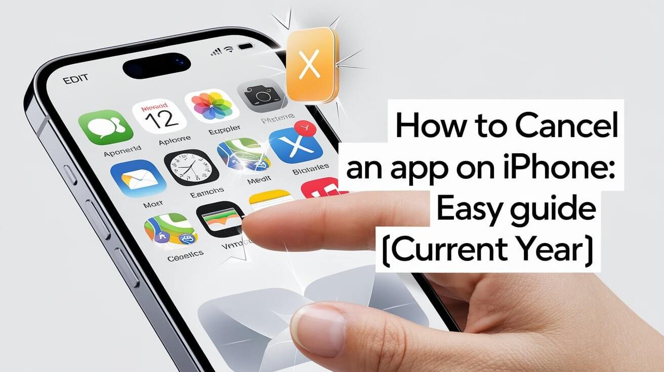 How to Cancel an App on iPhone