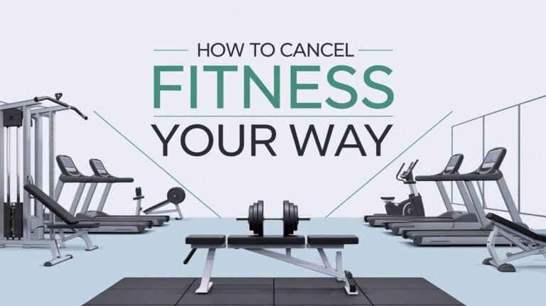 How to Cancel Fitness Your Way