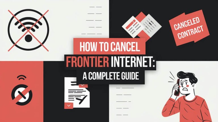 How to Cancel Frontier Internet