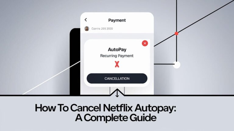 How to Cancel Netflix Autopay