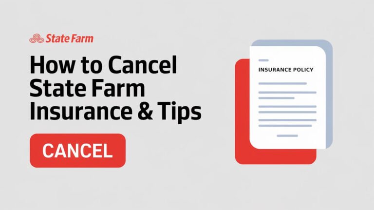 How to Cancel State Farm Insurance