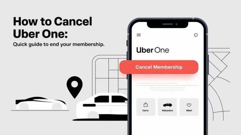 How to Cancel Uber One