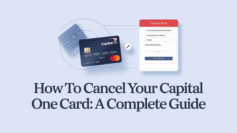 How to Cancel Your Capital One Card